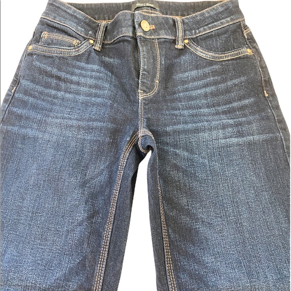 WHBM Noir jeans, Boot Cut, Boot Leg, 2R - Picture 6 of 6